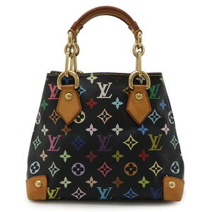Louis Vuitton Monogram Multicolor Audra Handbag Chain Noir Black